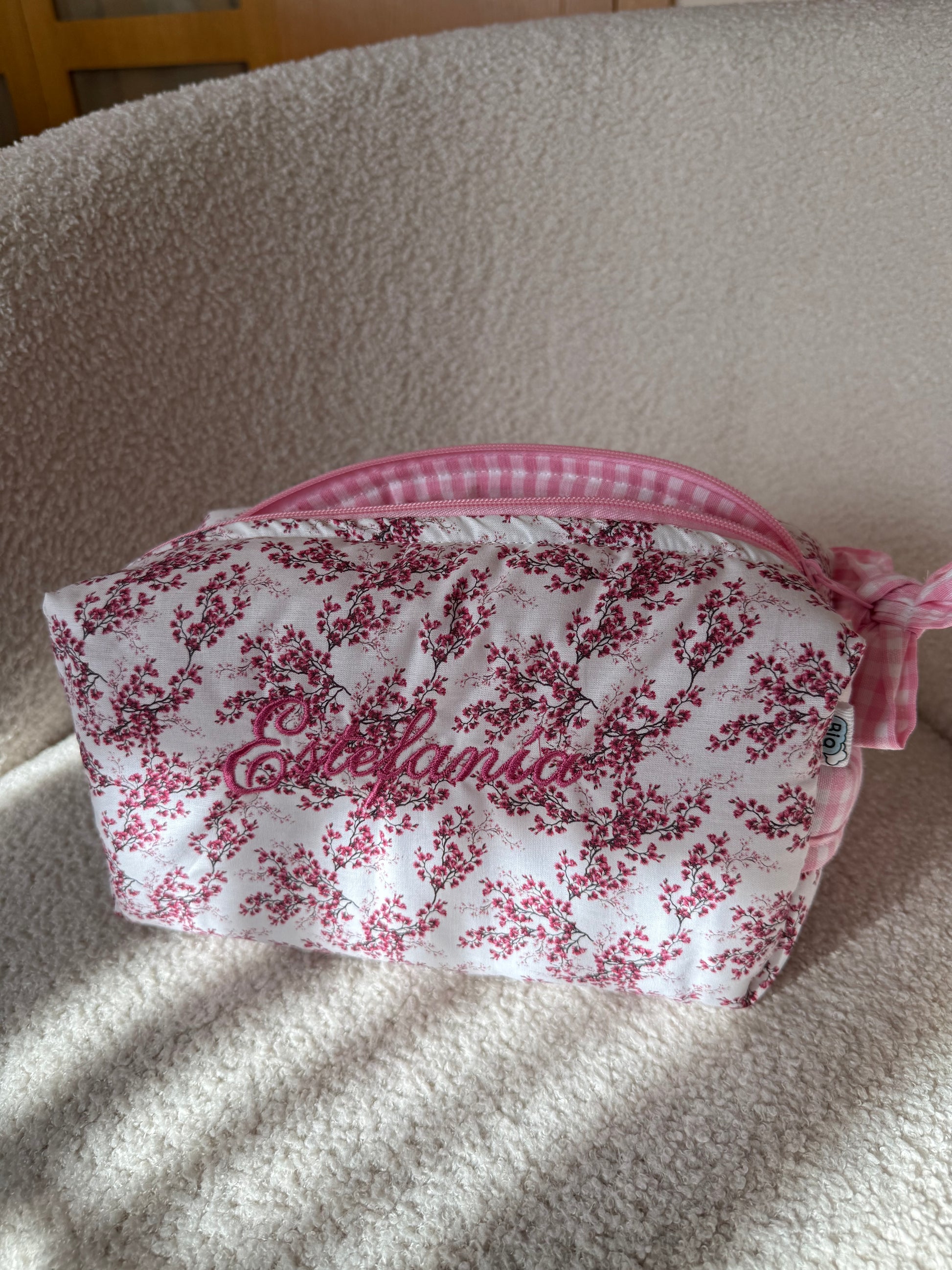 Neceser bordado Estefanía